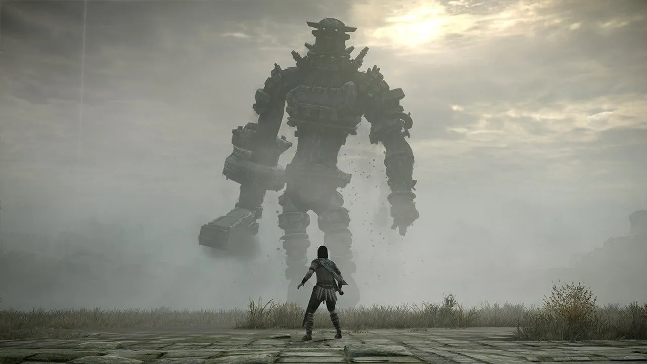 Shadow of the colossus fight against Manus