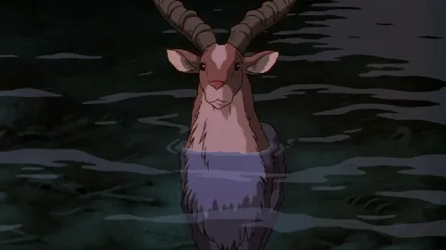 Le mouvement de l'eau se répète — Princesse Mononoke